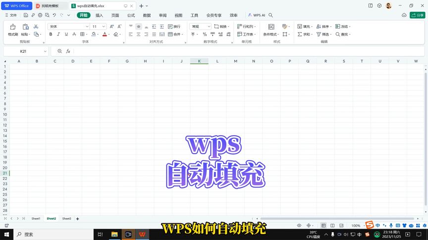 WPS表格怎么用自动填充?完整图文指南