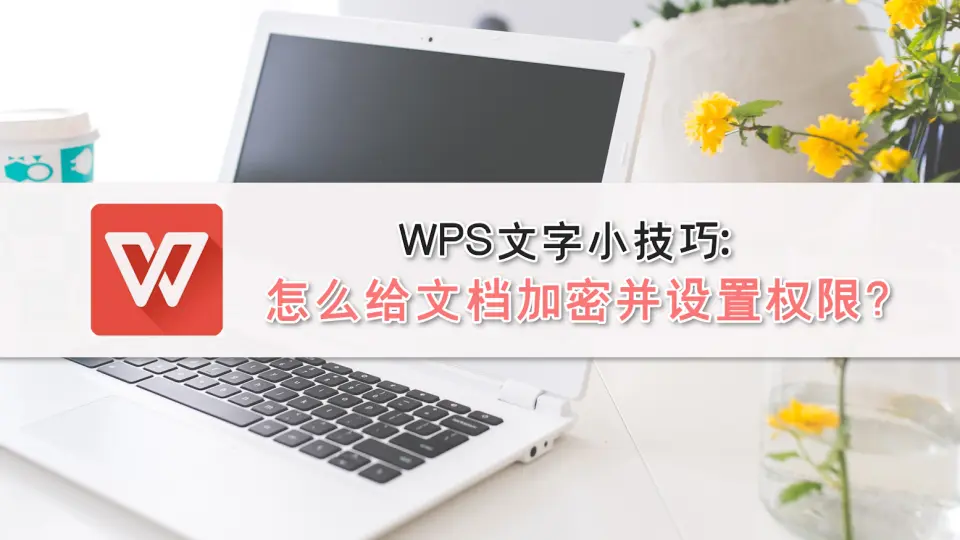 WPS文档如何设置密码保护?图文详解